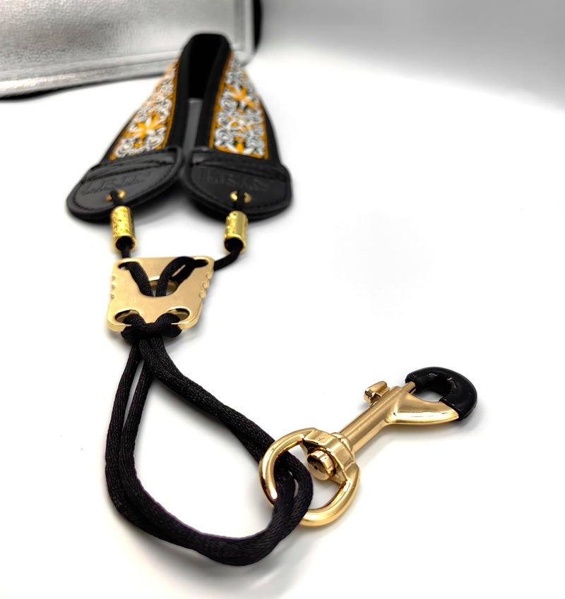 lightstar Store IRIN Embroidery Saxophone Neck Strap - (Comfort, Breathable, Metal Swivel Snap Hook) Sax Neck Strap for Alto Tenor - Image 3